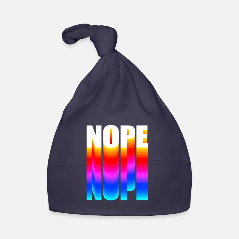 Nope NOPE nope Bonnet bio Bébé