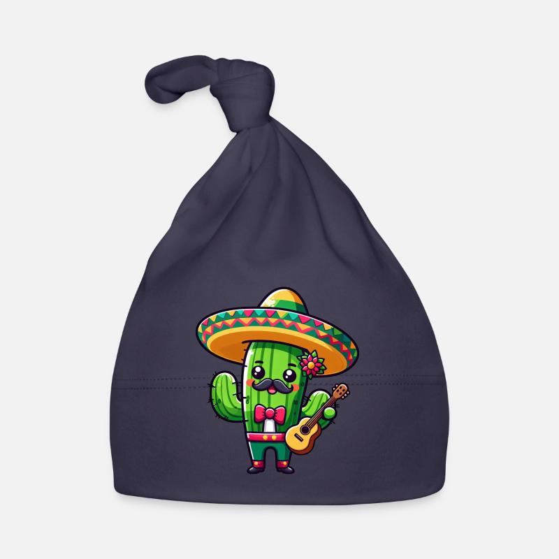 Cinco de Mayo Cactus Mariachi Guitariste Bonnet bio Bébé