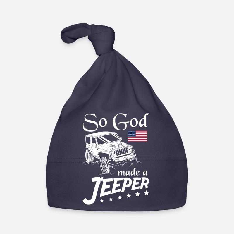 Alors Dieu ade un Jeeper Bonnet bio Bébé