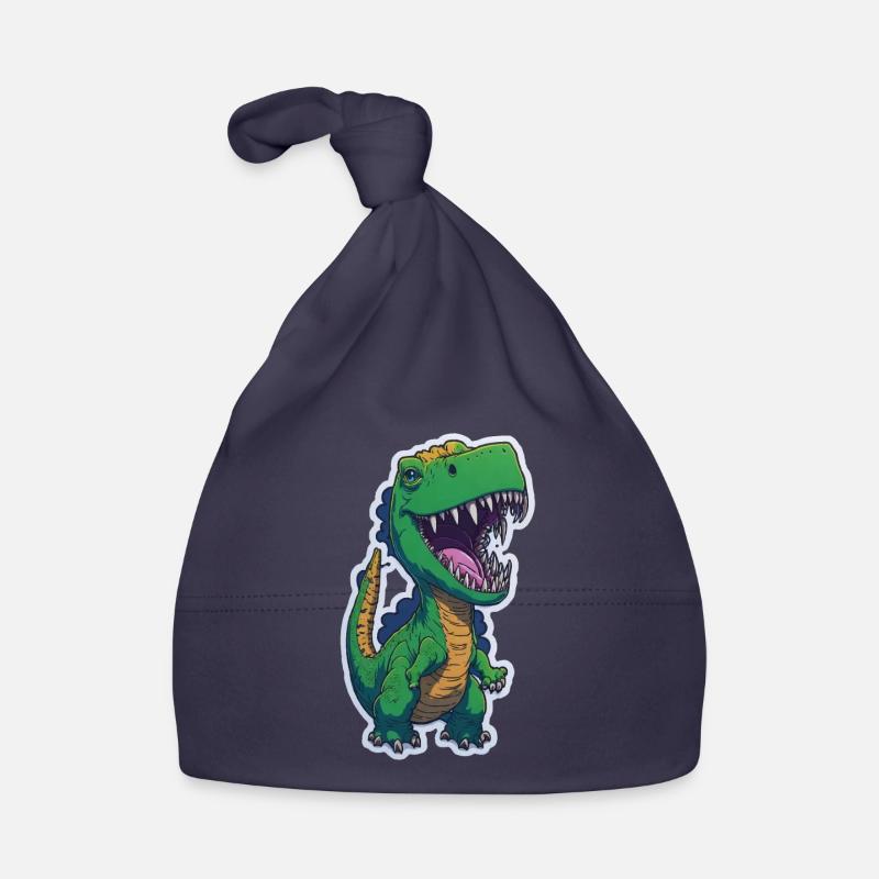 Dinosaurier lustig cool Baby Bio-Mütze