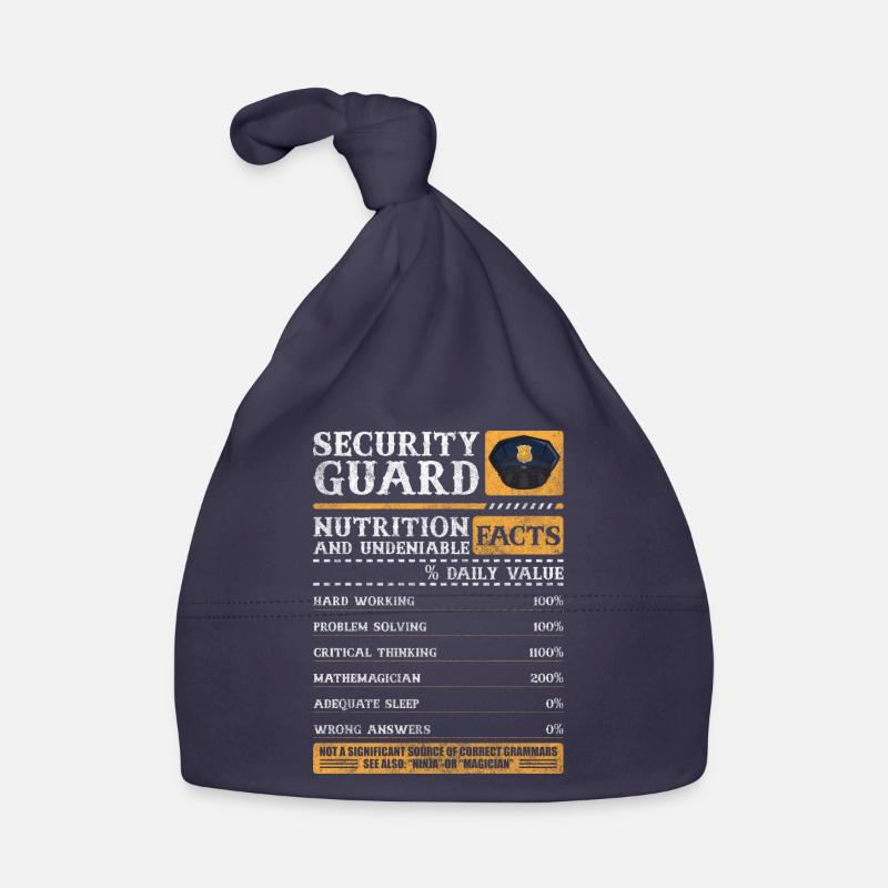Protection de la sécurité Sarcasme Quart de nuit Bonnet bio Bébé