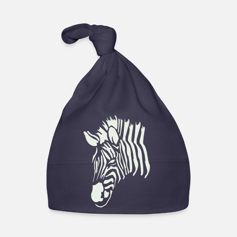 zebra 1 Baby Bio-Mütze