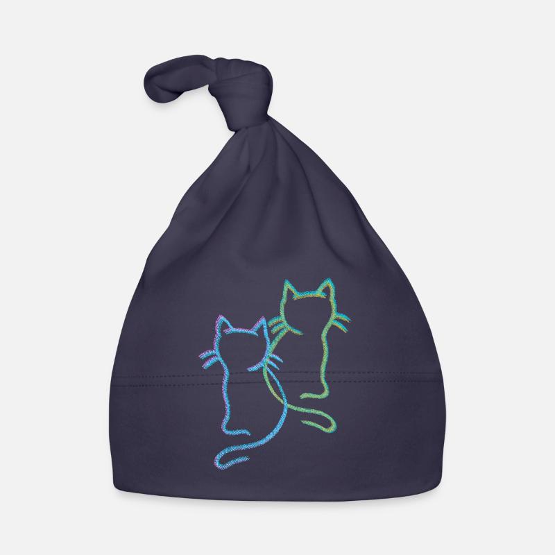 Chats, Chats, Chatons Bonnet bio Bébé