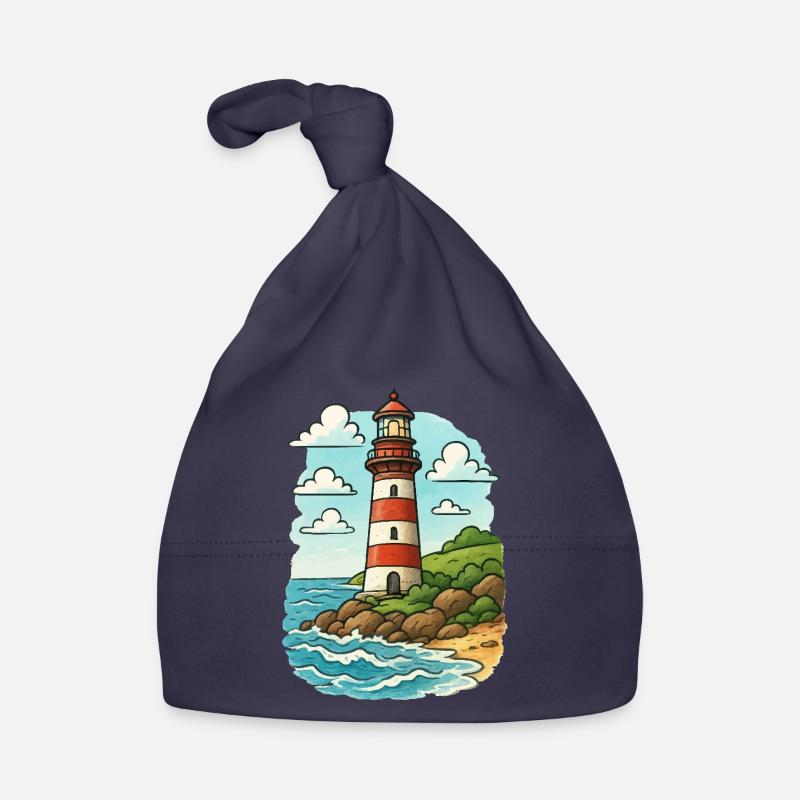 Phare sur le sentier côtier Bonnet bio Bébé