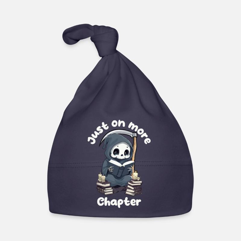 Süßer Sensenmann - Nur Noch Ein Kapitel Halloween Baby Bio-Mütze