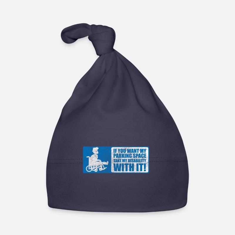 Disability Handicap Organic Baby Cap