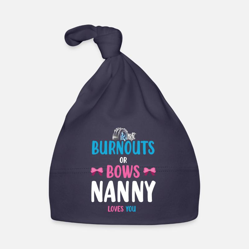 Burnouts Oder Bögen Nanny Liebt Dich Für Baby Bio-Mütze