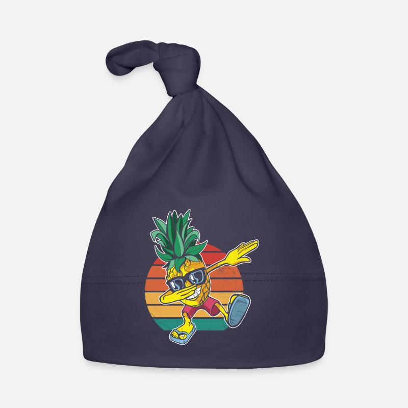Dabbing Pineapple Lunettes de soleil Design pour le Bonnet bio Bébé