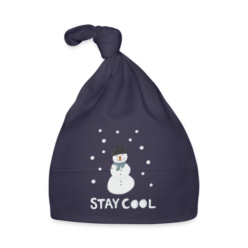 Snowman - Stay cool - Ekologisk babymössa