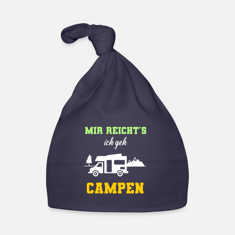 Mir reichts Campen Camping Männer Camper Geschenk Baby Bio-Mütze