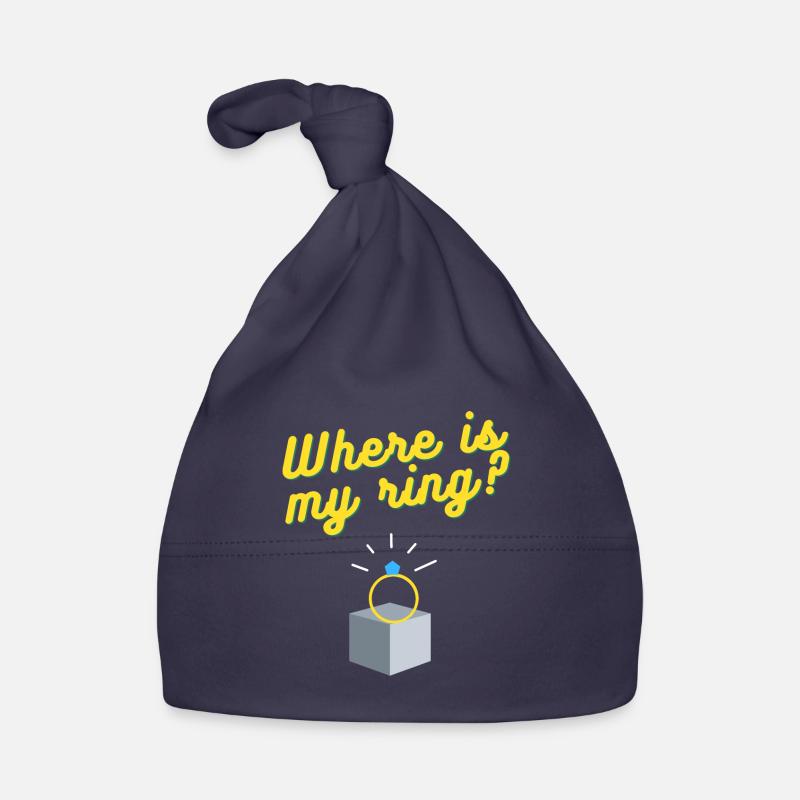 Where is my ring? Organic Baby Cap