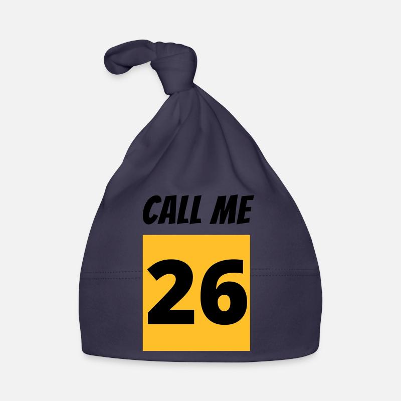 Appelez-moi 26 - Bonnet bio Bébé - marine