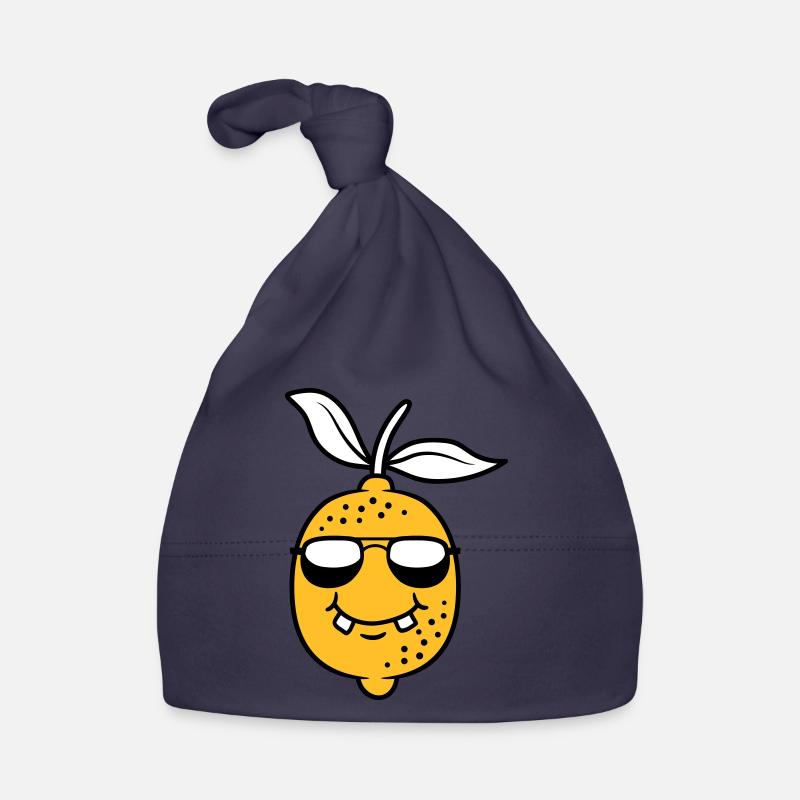 Cool lemon design Organic Baby Cap