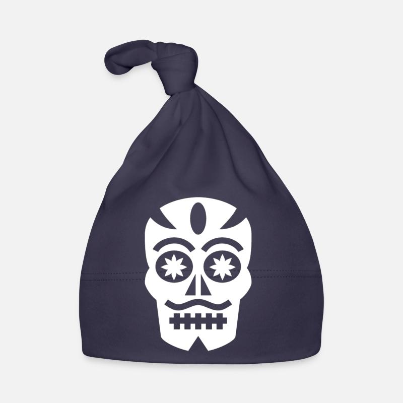 calavera-mexique Bonnet bio Bébé