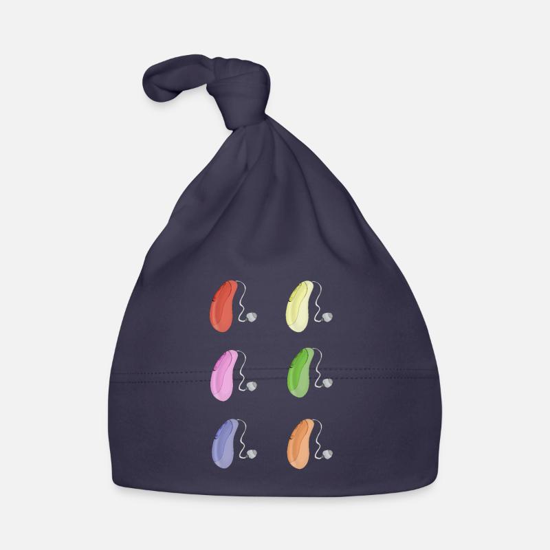 Aides auditives colorées Bonnet bio Bébé