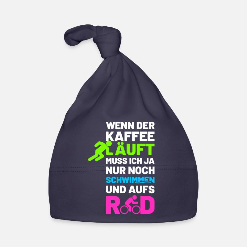 Wenn der Kaffee läuft Baby Bio-Mütze