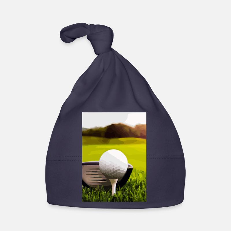 Golfball Abschlag Baby Bio-Mütze