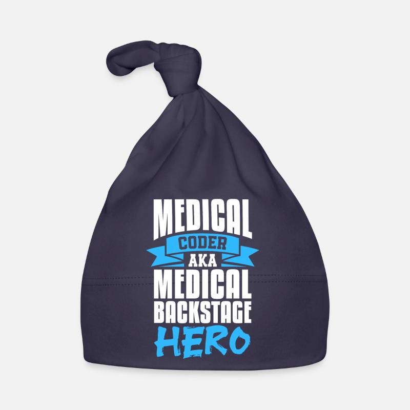 medical coder aka medical backstage hero Design Baby Bio-Mütze