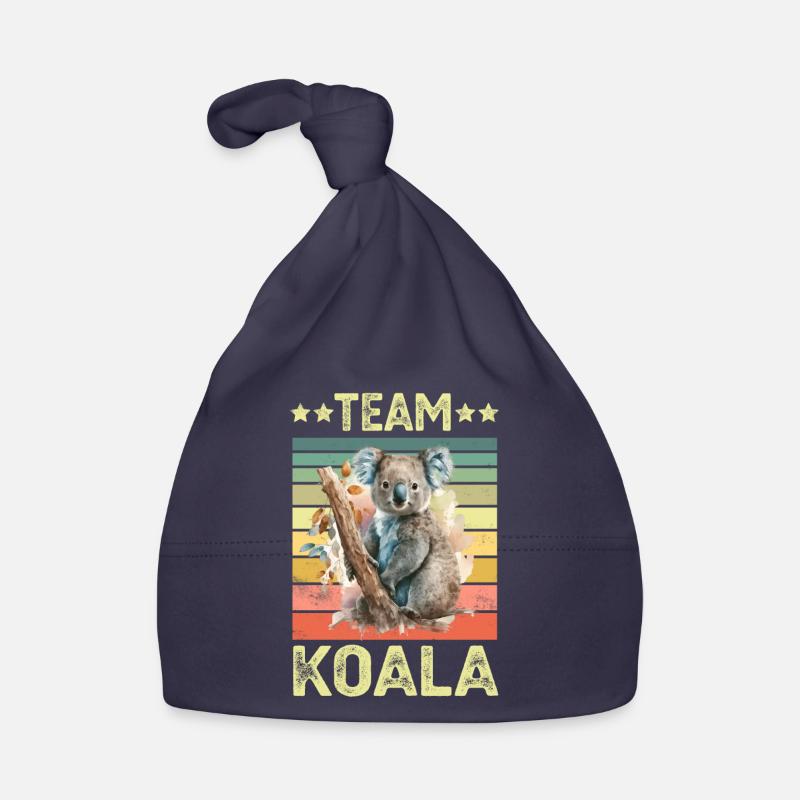 Koala Koala Bear Organic Baby Cap