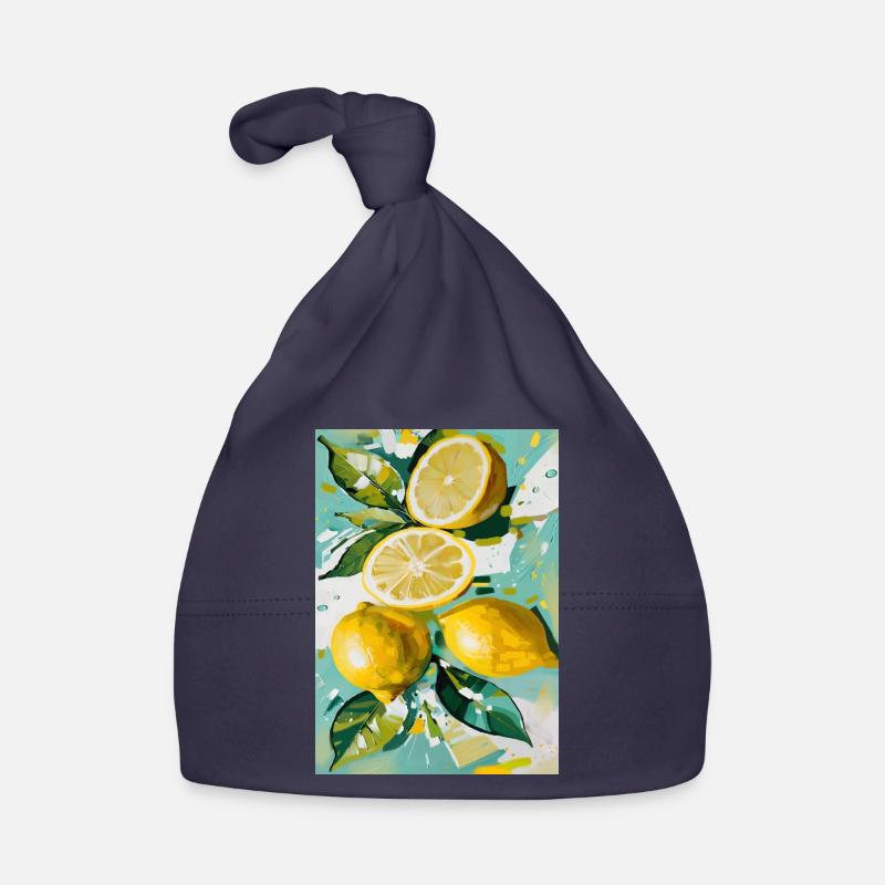Lemon mood Organic Baby Cap