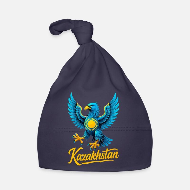 Kazakhstan Eagle Flag Flag Cool Gift Organic Baby Cap