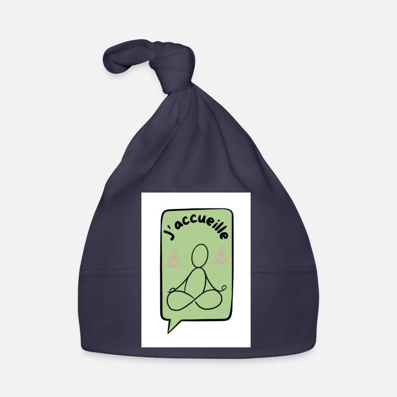 J'acceuille ocre Bonnet bio Bébé