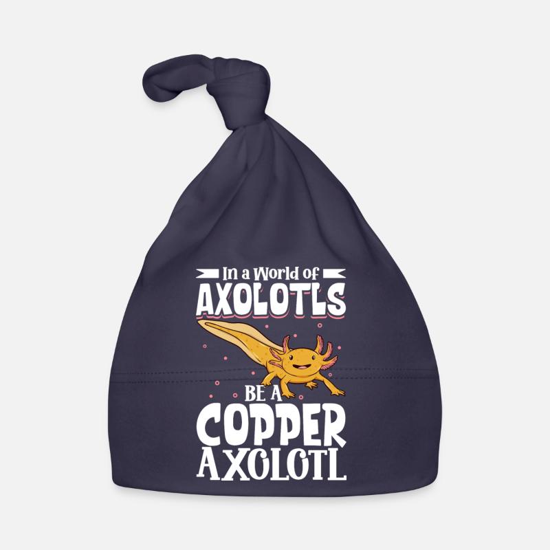 Be a Copper Axolotl Organic Baby Cap