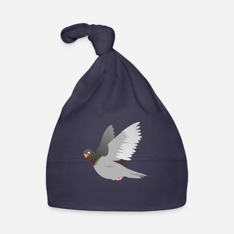 gris Dove - Bonnet bio Bébé - marine