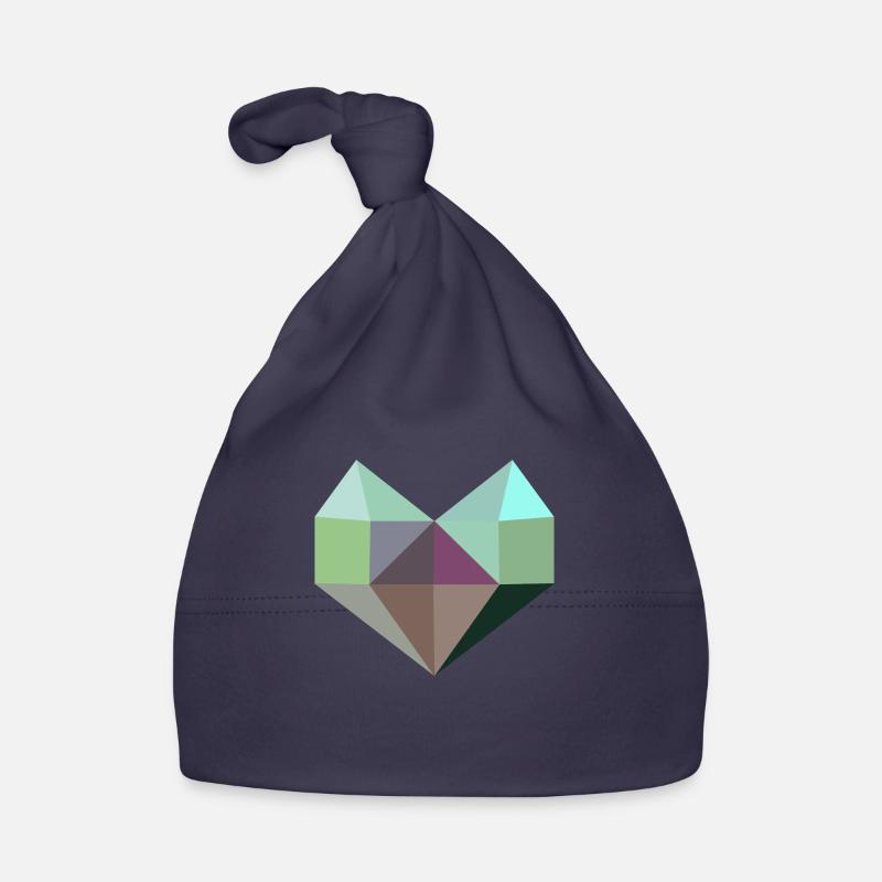vert coeur Bonnet bio Bébé