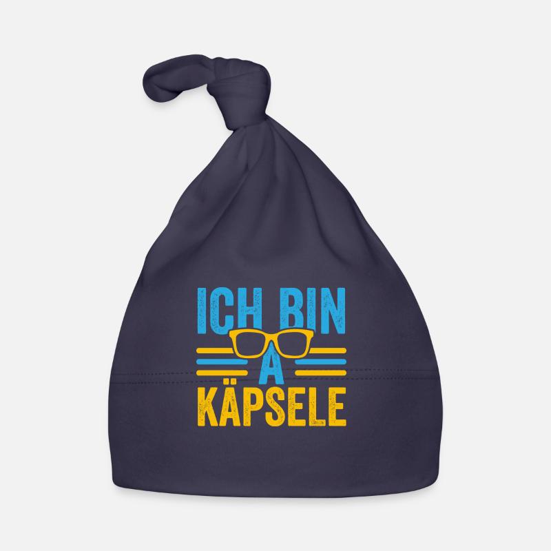ICH BIN A KÄPSELE by The Manzanita´s Baby Bio-Mütze
