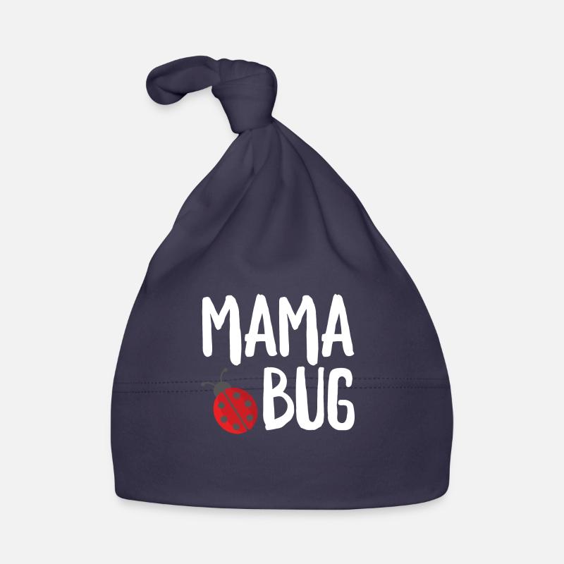 Mama Bug - Baby Bio-Mütze - Navy