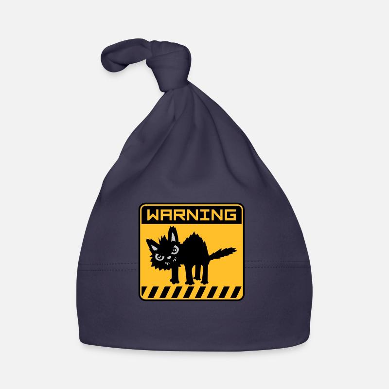 Avertissement chat dangereux Bonnet bio Bébé