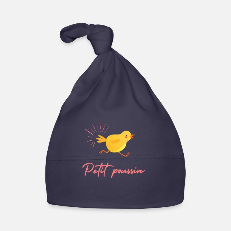 Petit poussin Bonnet bio Bébé