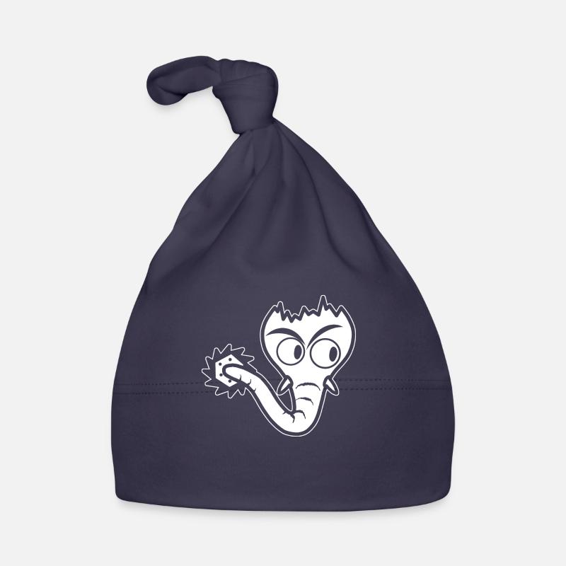 Le drôle bizarre imaginatif Sägofant Bonnet bio Bébé