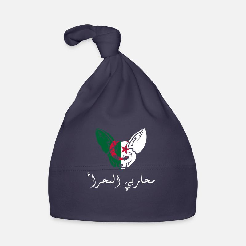 Krieger der Sahara - Geschenkidee Algerien Baby Bio-Mütze
