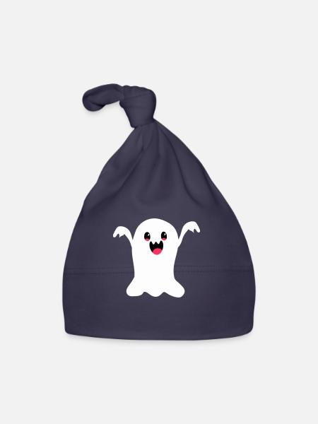 spirit - Organic Baby Cap - navy - Front