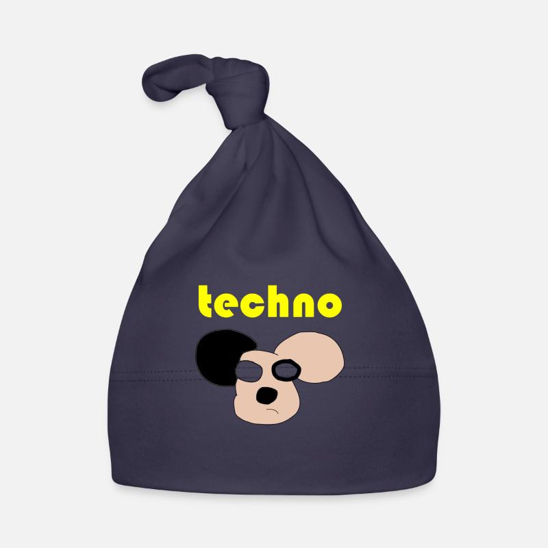 techno bär Baby Bio-Mütze