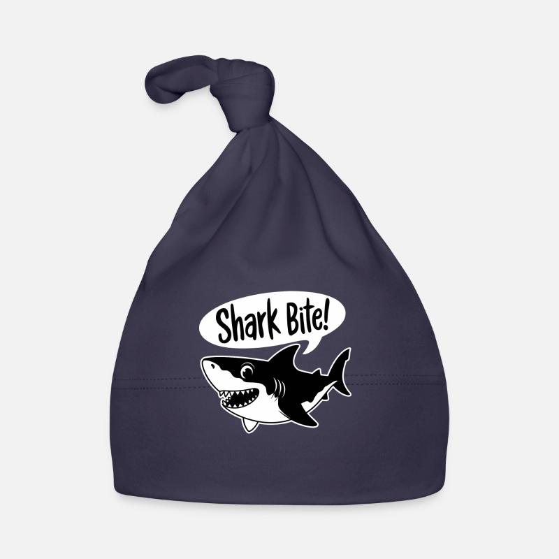 Morsure de requin ! - Drôle de requin Bonnet bio Bébé