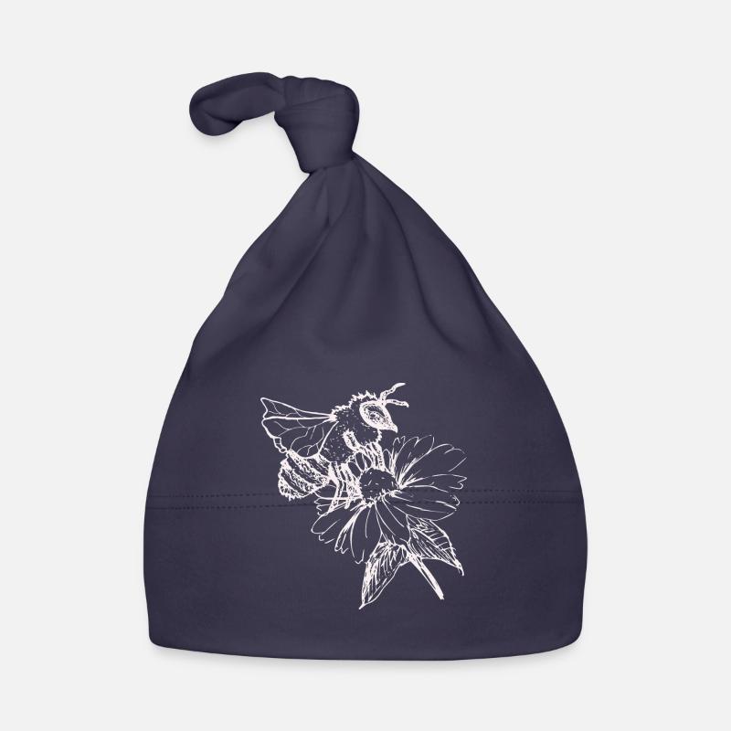 Bee Wasp Bumblebee Beekeeper Nature Conservation Environment Organic Organic Baby Cap