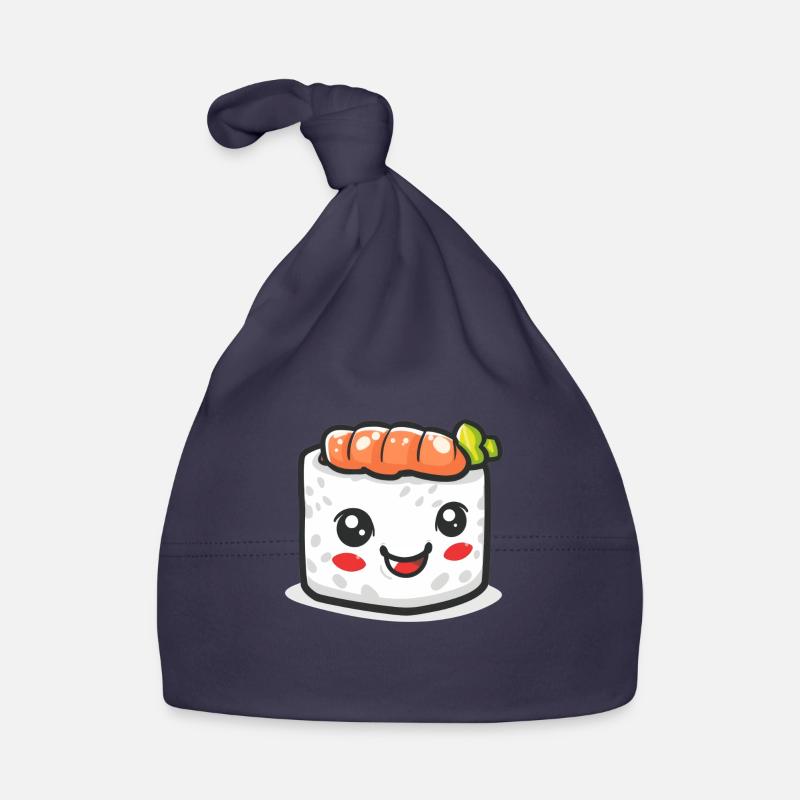Süßes Sushi Comic Baby Bio-Mütze
