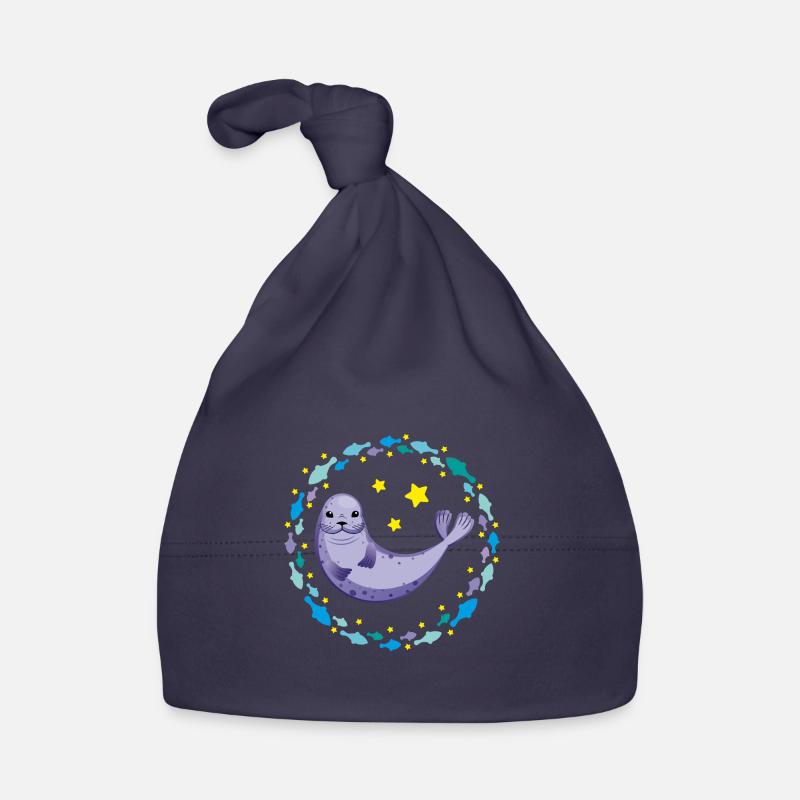 Drôle de sceau drôle de sceau Bonnet bio Bébé