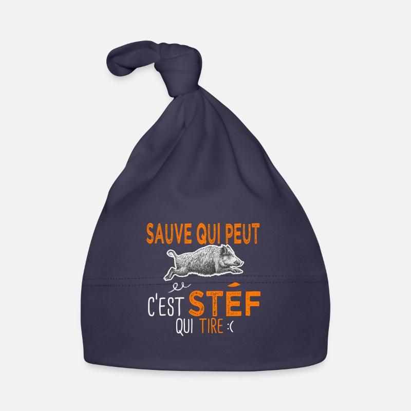 c'est stef qui tire Humour Chasseur stéphane Bonnet bio Bébé