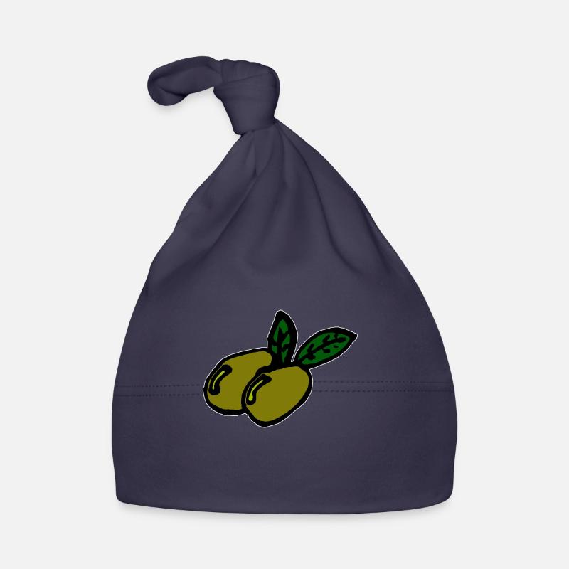 Zwei Oliven Baby Bio-Mütze