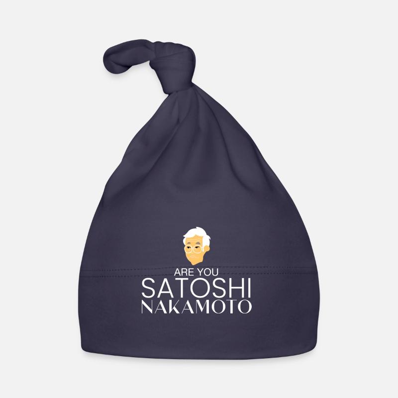 Sind Sie Satoshi Nakamoto? Baby Bio-Mütze