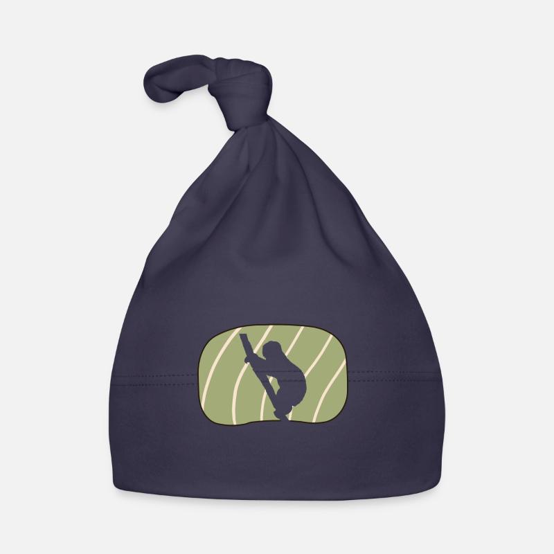 Sloth Rest Sleeping Organic Baby Cap
