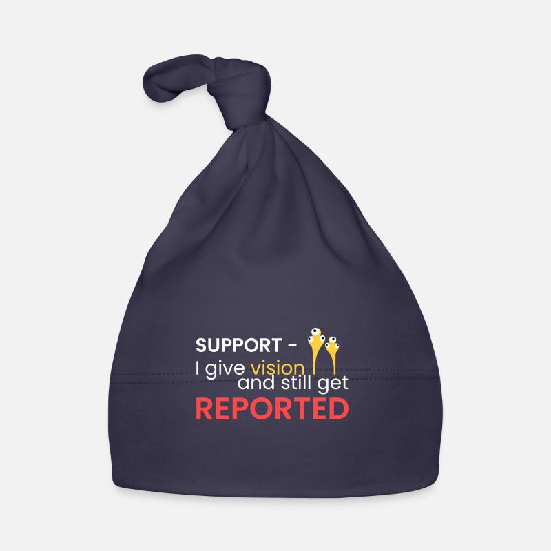 Support - always reported Organic Baby Cap