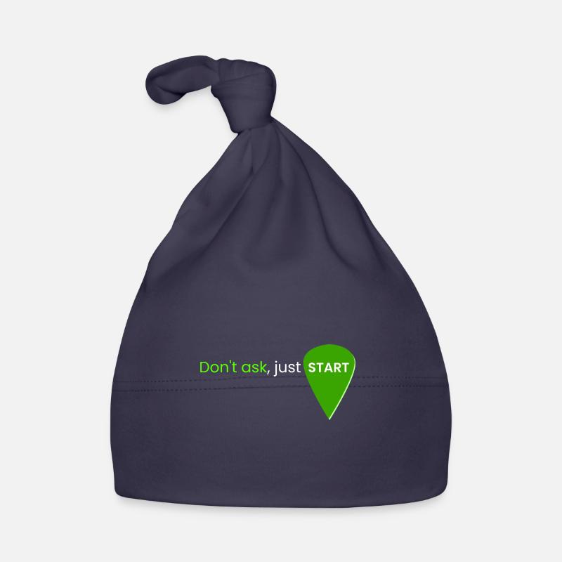 Ne demandez pas, commencez simplement Bonnet bio Bébé