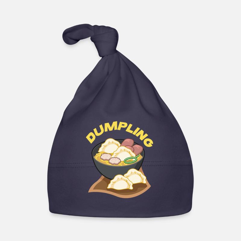 Dumpling Suppe - Baby Bio-Mütze - Navy