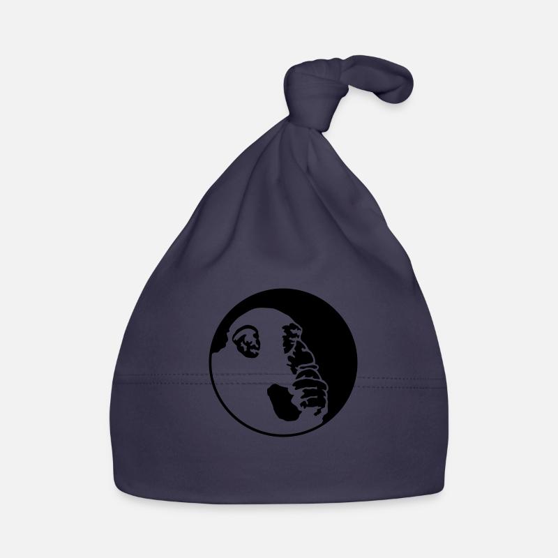 Denkeraffe Pattern Baby Bio-Mütze