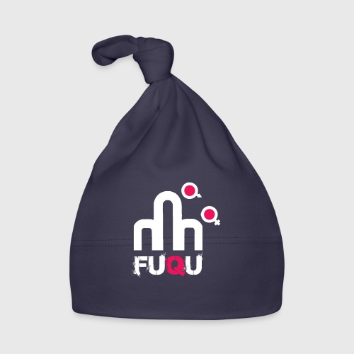 T-shirt FUQU logo colore bianco - Cappellino ecologico per neonato